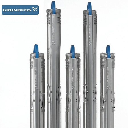   3" Grundfos SQ 1-65 MS3 0,1-0,63kW 1x200-240V 50Hz (96510190)
