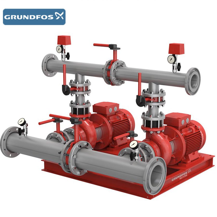 Станция пожаротушения Grundfos Hydro MX 1/1 NB 80-200/222 |  Интернет-магазин НасосКлаб - насосное оборудование