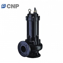 Насос канализационный CNP 50WQ10-13-1,1ACW(I), 1,1 кВт, 3х380В, с автоматической трубной муфтой и режущим механизмом, артикул 50WQ10-13-1,1ACW(I)