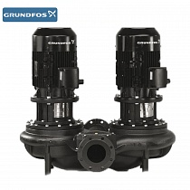 Насос центробежный сдвоенный "Ин-лайн" Grundfos TPD 40-90/4 A-F-A-BQQE 0,25kW 3х380V (артикул 98958181)