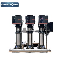 Насосная установка повышения давления VANDJORD Hydro-ME 2 CRVE 15-6 5,5kW 3х380V 50Hz