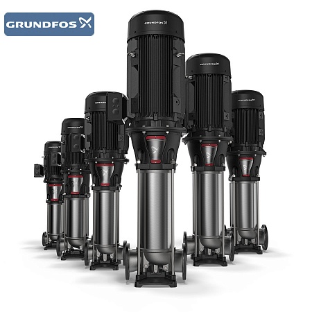 Вертикальный многоступенчатый насос Grundfos CRN 185-1 A-F-A-V-HQQV 400D/690Y 50Hz (артикул 99143752)