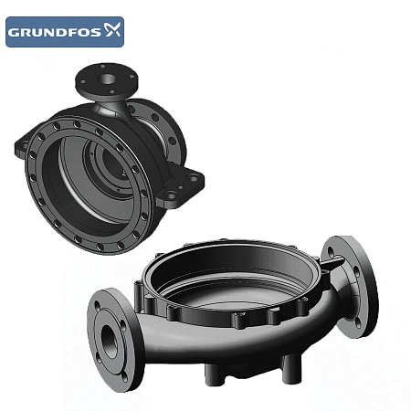   Grundfos Pump housing, painted, SEV65.65 /spare pa ( 96772865)