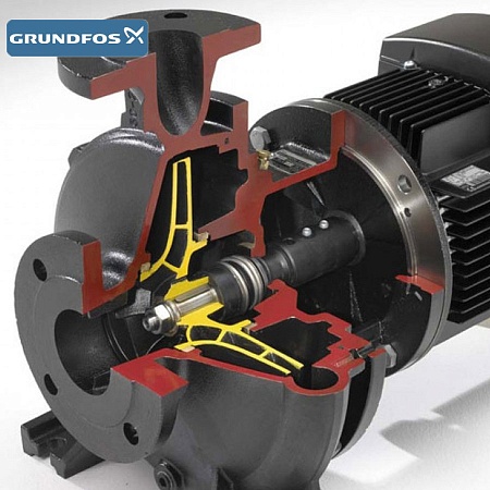   Grundfos NB 80-200/179 A-F2-A-E-BQQE 3kW 3380V ( 98673212)