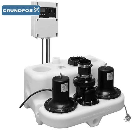 Канализационная установка Grundfos Multilift MD.12.3.4 3x400 V (артикул 97901085)