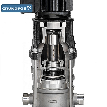 Вертикальный многоступенчатый насос Grundfos CRN 1-5 A-FGJ-G-V-HQQV 0,37 кВт 3x230/400 В 50 Гц (артикул 96516423)