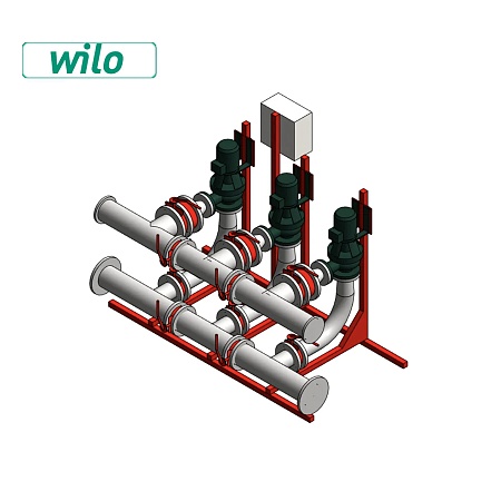   Wilo CO 3 BL 100 /SK-FFS 3380V 50Hz