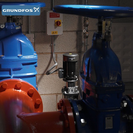 Вертикальный многоступенчатый насос Grundfos CR 10-05 A-FJ-A-E-HQQE 2,2kW 3x400V 50Hz (артикул 96501214)
