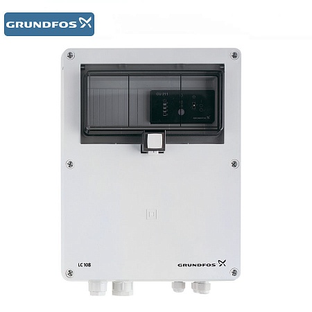 Шкаф управления Grundfos для 2-х насосов Control LCD108s.3.13-17A SD 4 звезда-треугольник УХЛ4 (артикул 98923108)