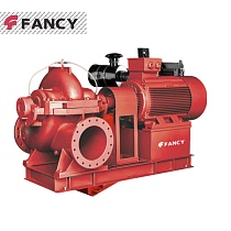 Насос FANCY FSCM с раздельным корпусом двойного всасывания c двигателем