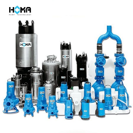 Дренажный насос HOMA H 307 WA 0,8kW 1x220V 50Hz (артикул 9230611)