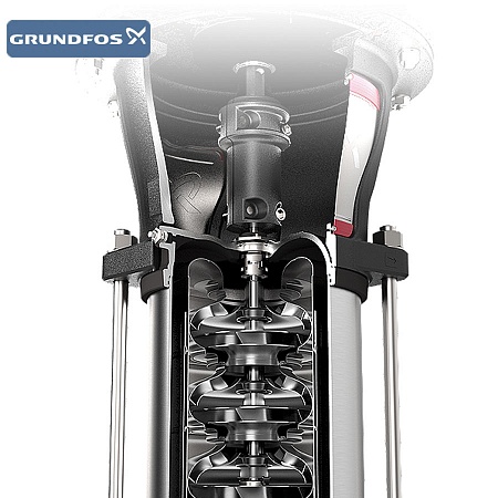 Вертикальный многоступенчатый насос Grundfos CRN 185-4 A-F-A-V-HQQV 400D/690Y 50Hz (артикул 99143758)